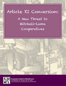 Cover for "Article XI Conversion: A New Threat to Mitchell-Lama Cooperatives"